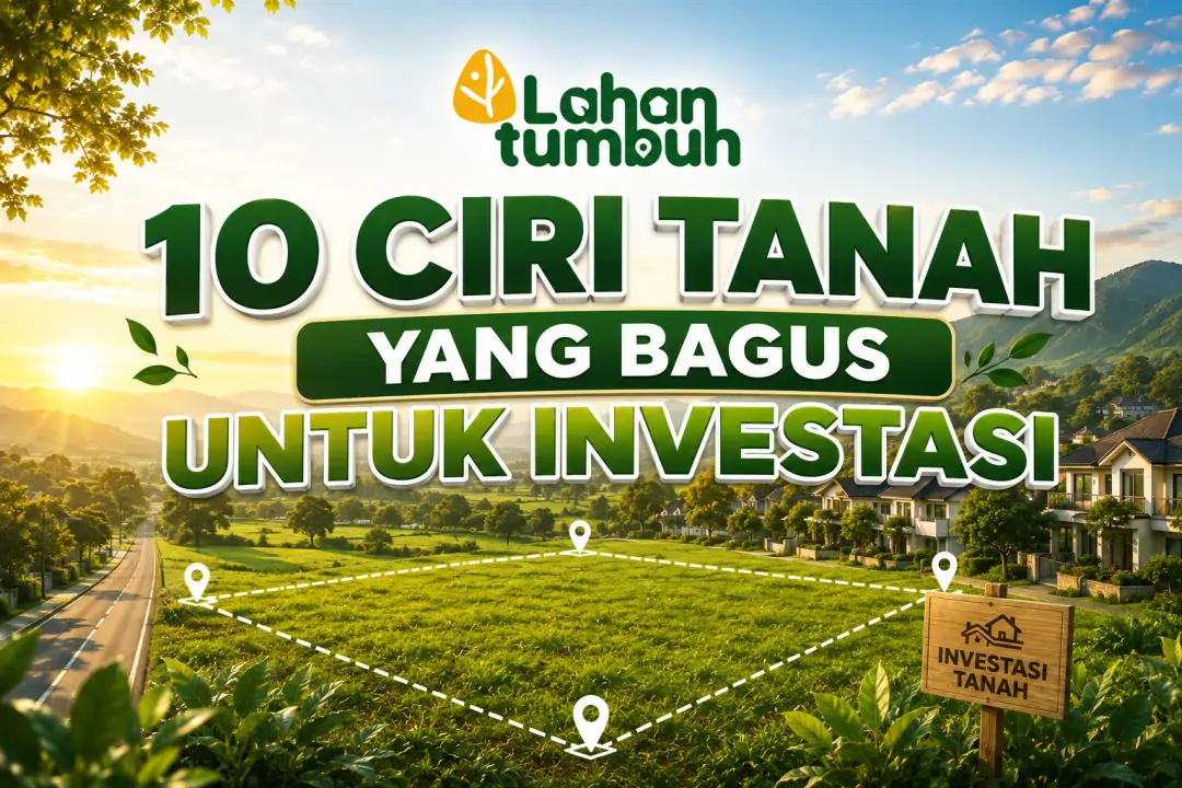 10 Ciri Tanah yang Bagus untuk Investasi Lahan Tumbuh