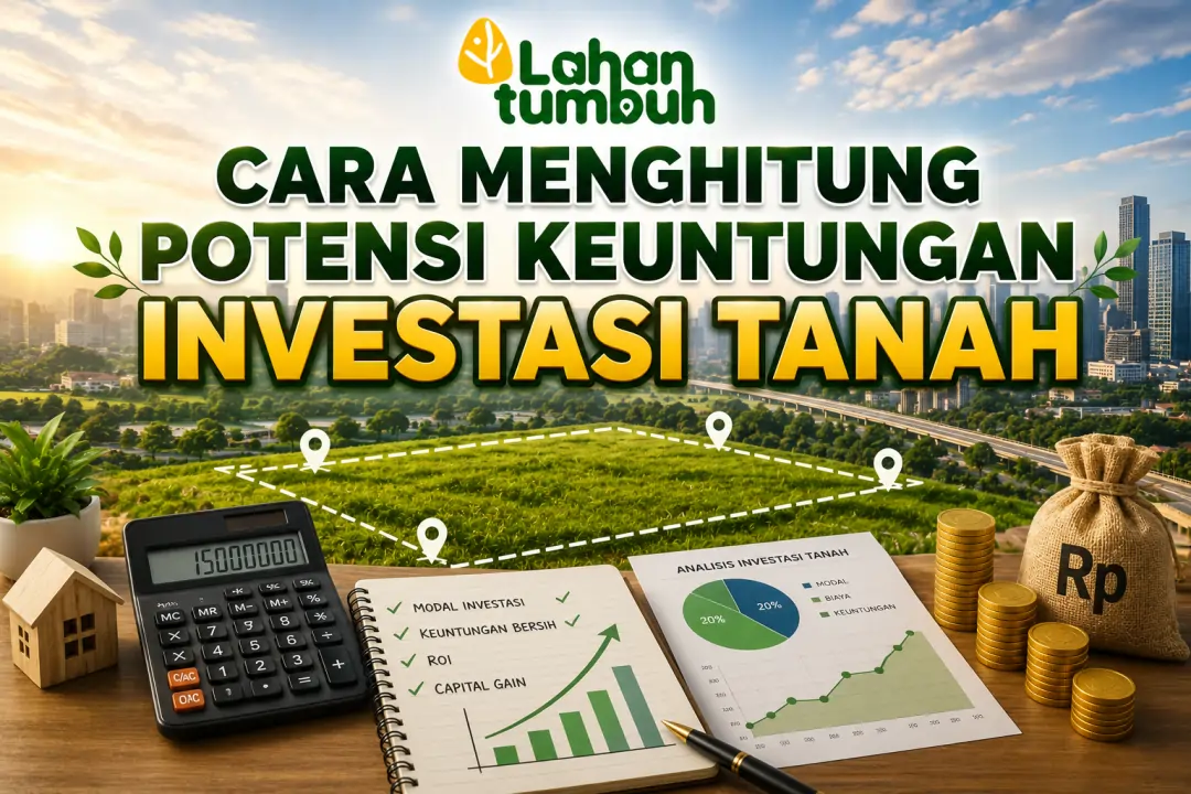 Cara Menghitung Potensi Keuntungan Investasi Tanah Lahan Tumbuh
