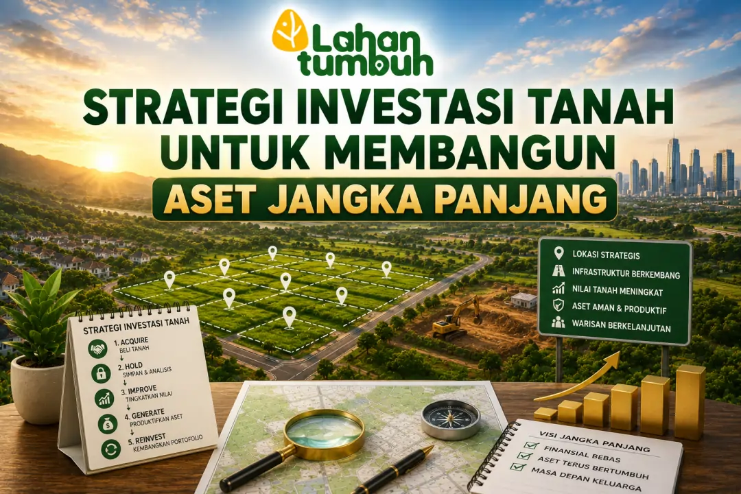 Strategi Investasi Tanah untuk Membangun Aset Jangka Panjang Lahan Tumbuh